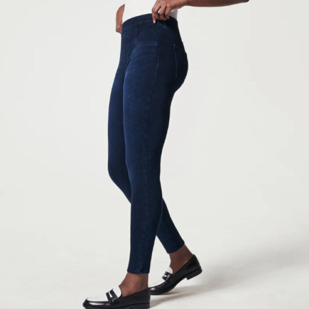 Spanx Jean-ish Ankle Leggings Size Medium